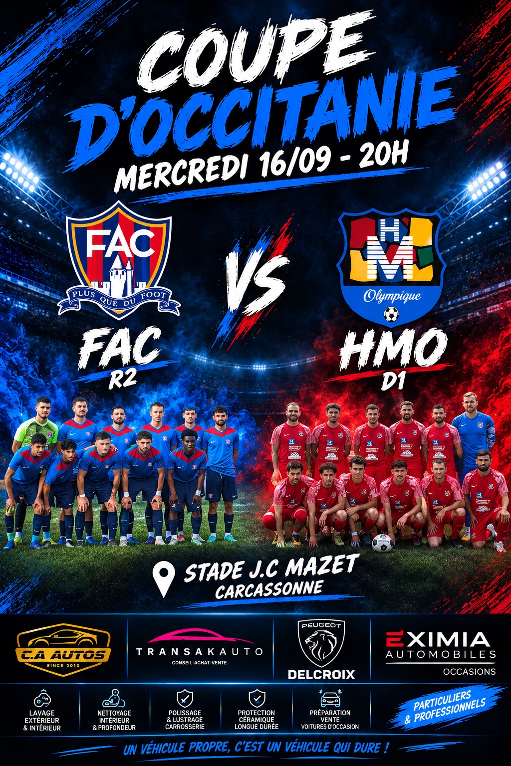 FAC – HMO : un match pour se relancer