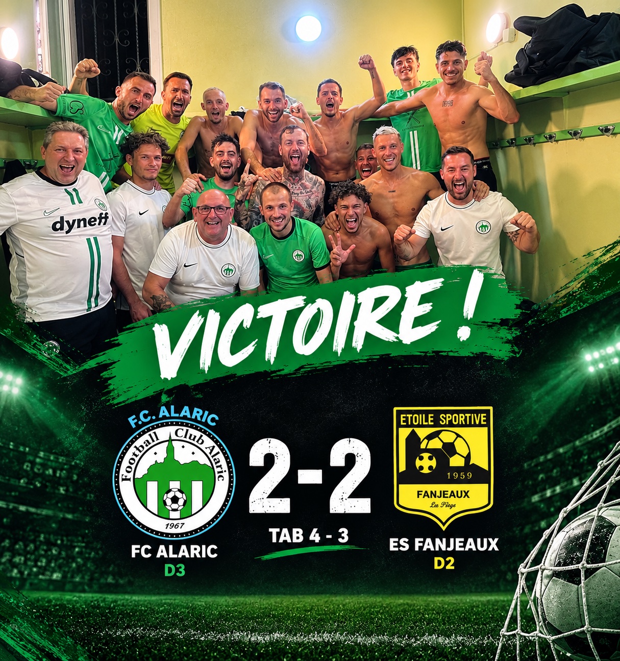 FC Alaric continue sur leur lancée !