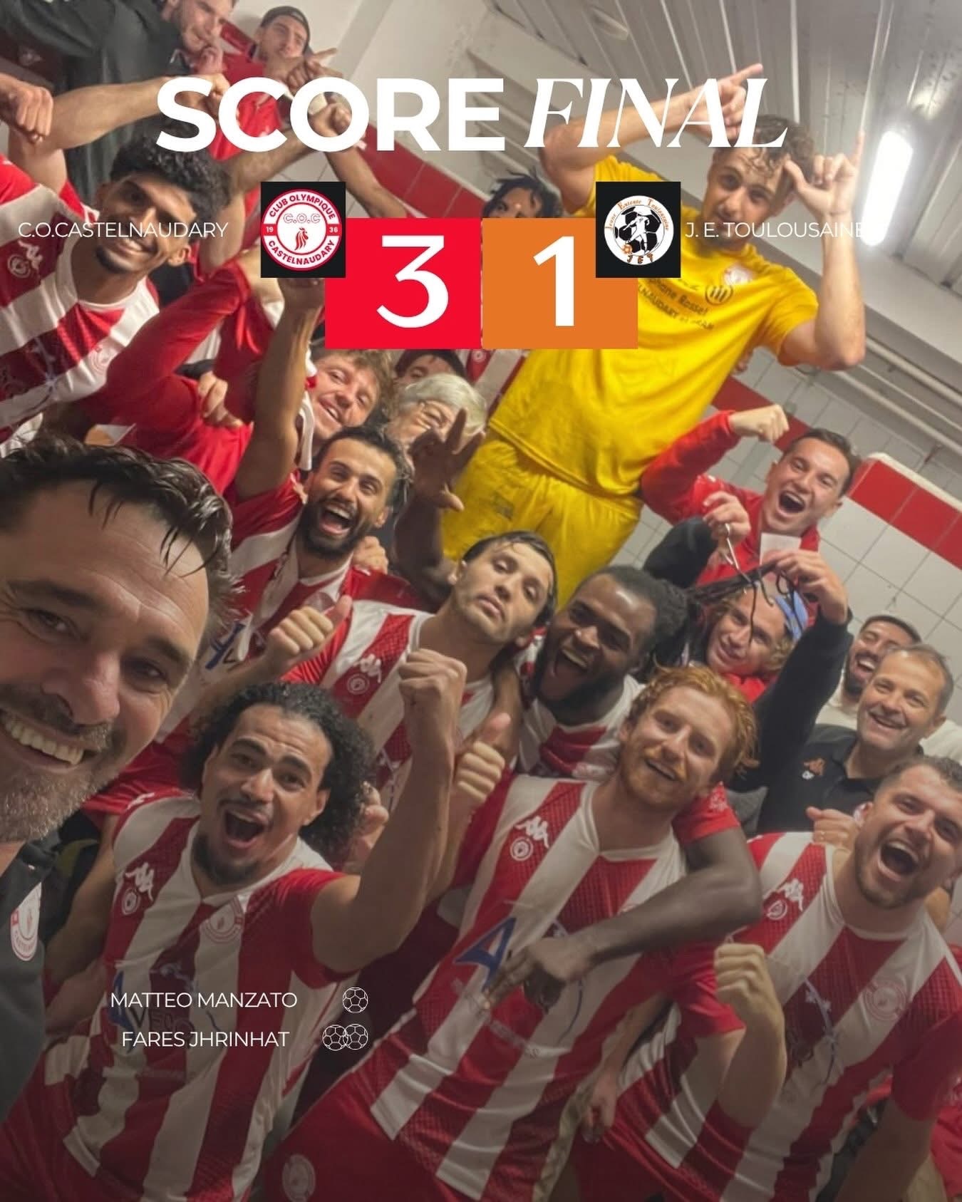 RÉGIONAL 2 : LE CO CASTELNAUDARY ASSUME SON STATUT FACE À LA JET (3-1)